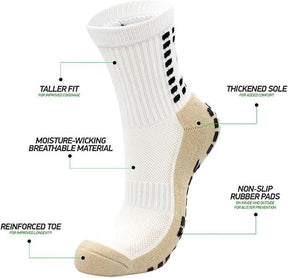 EcoWearx Anti-Slip Non-Slip Grip Pads Socks 🧦🌱